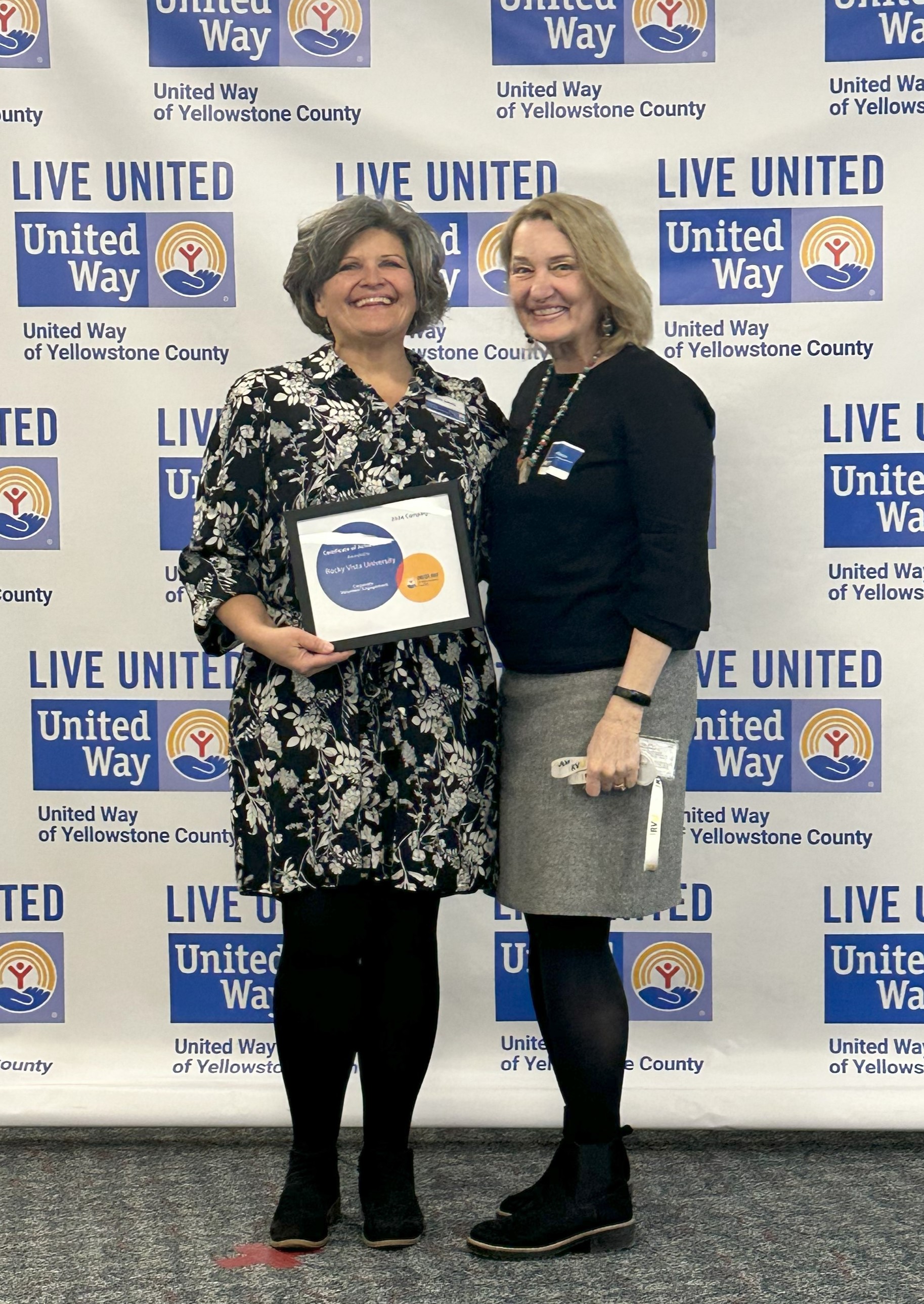 Rocky Vista Universiy receives Corporate Volunteer Engagement Award