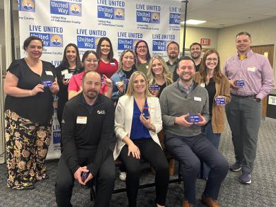 Campaign Champions pose for a photo