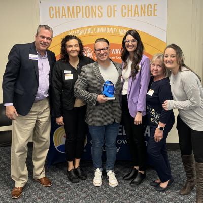 Family Service wins the Champion of Change award