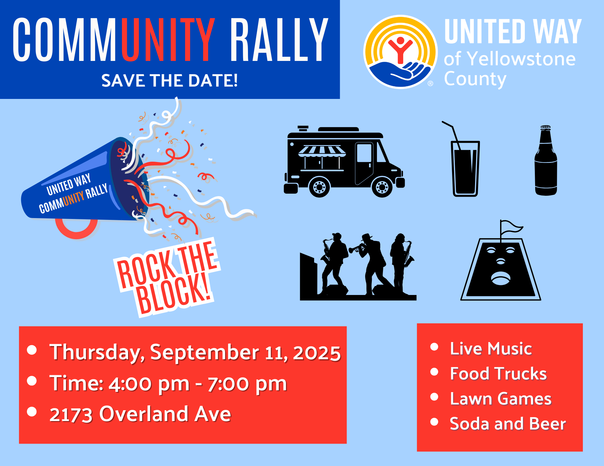 Community Rally Save the Date