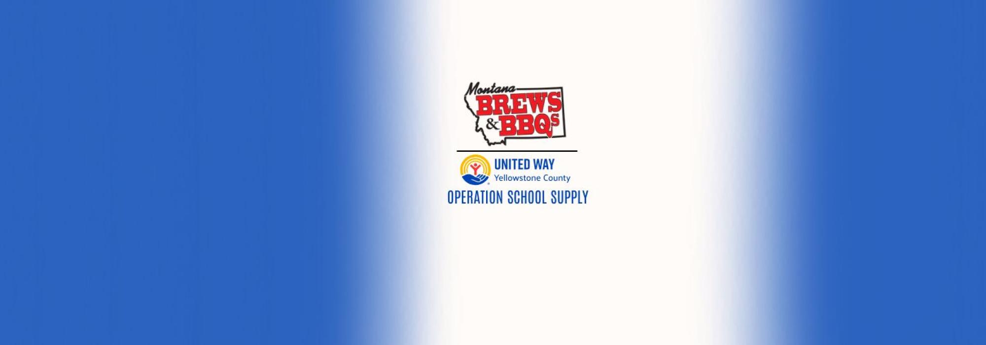 Logos for Montana Brews and BBQs and United Way of Yellowstone County
