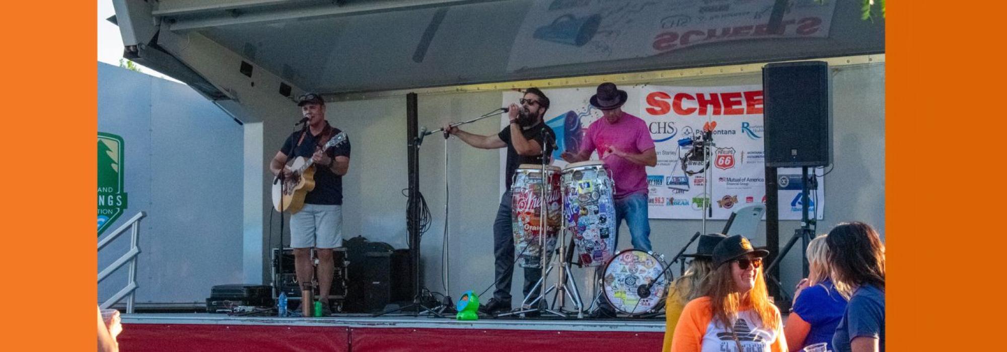 El Wencho plays at a previous CommUnity Rally